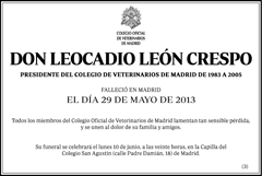 Leocadio León Crespo